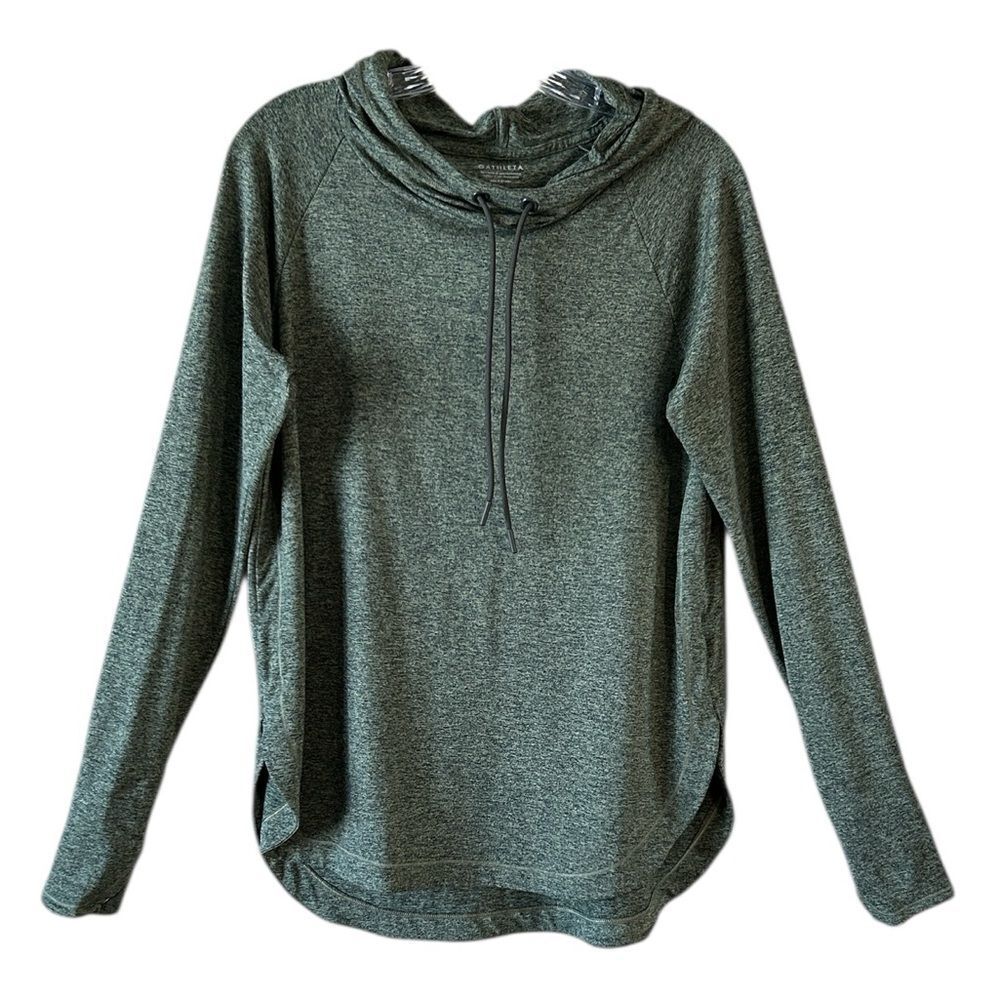 Athleta Green Pullover Hoodie